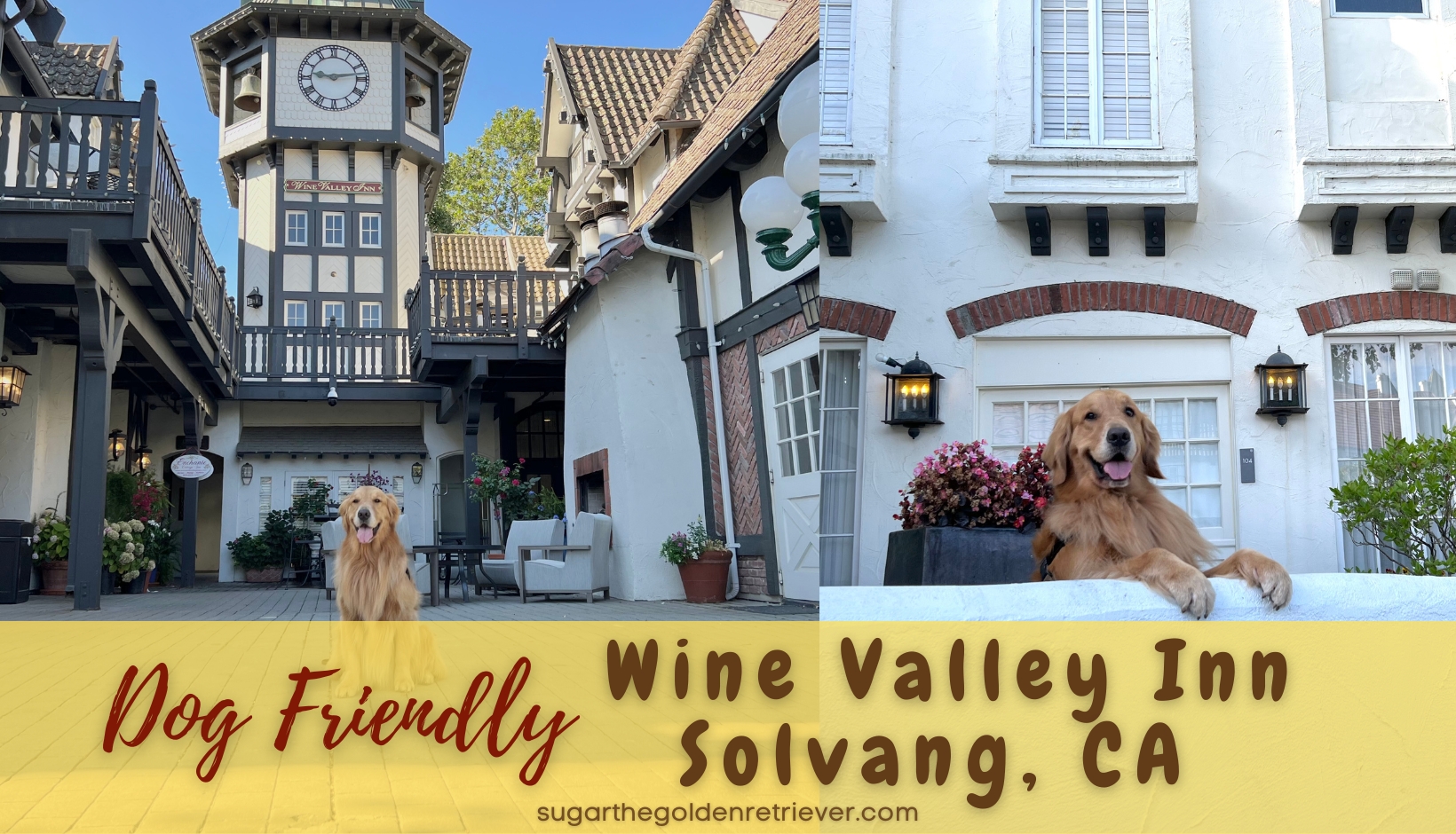 Book A Stay at Dog-Friendly Wine Valley Inn, Solvang, CA